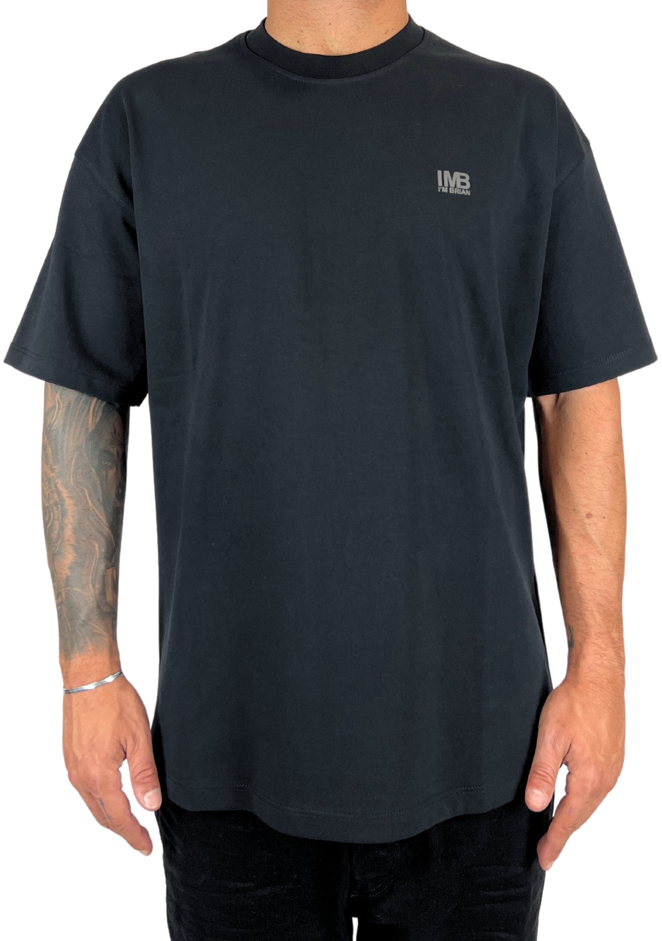 IMB BLACK OVERSIZE TEE