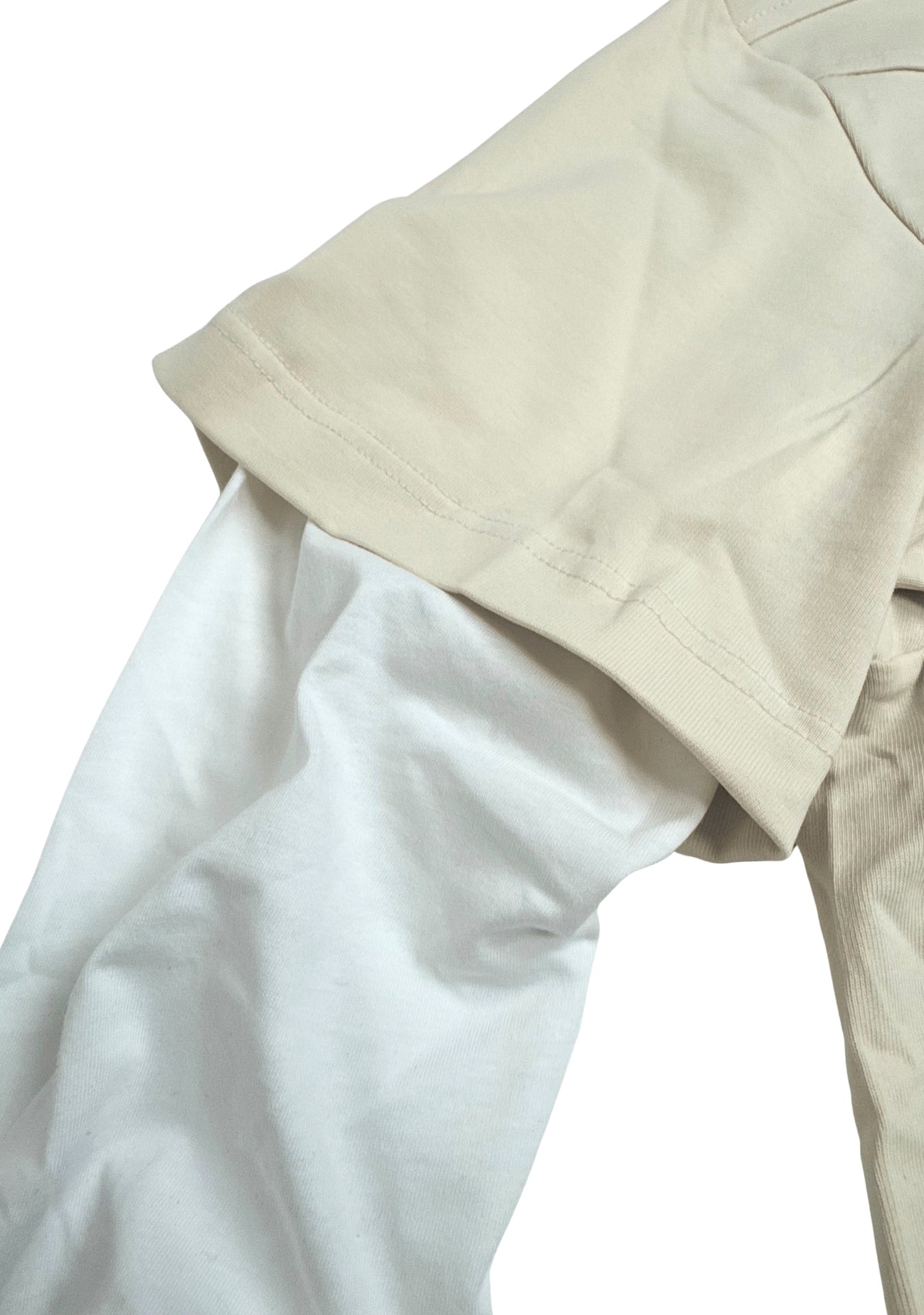 BUTTER DOUBLE SLEEVED POLO