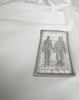 CREAM DOUBLE PENCE OVER PANTS