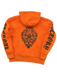 ORANGE HOODIE PRINT ALL SIDES