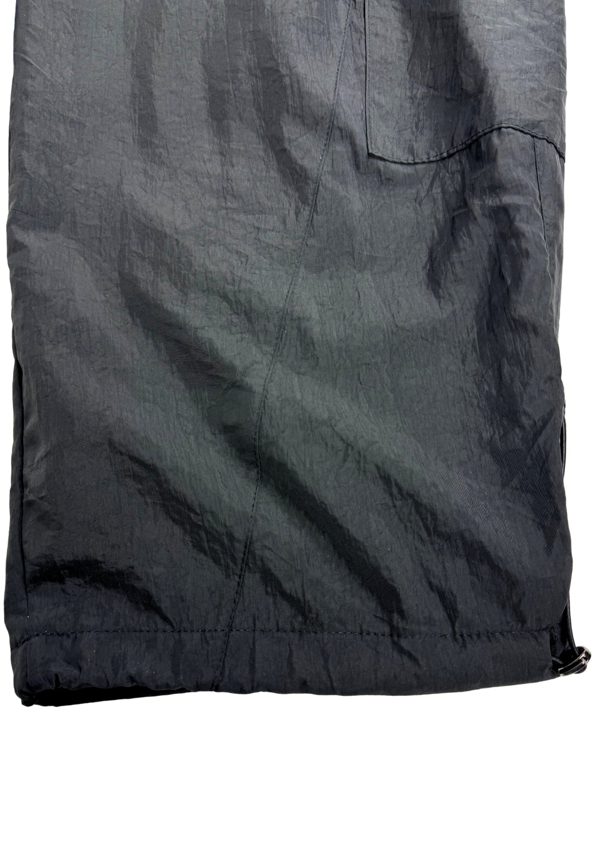 BLACK PARACHUTE PANTS