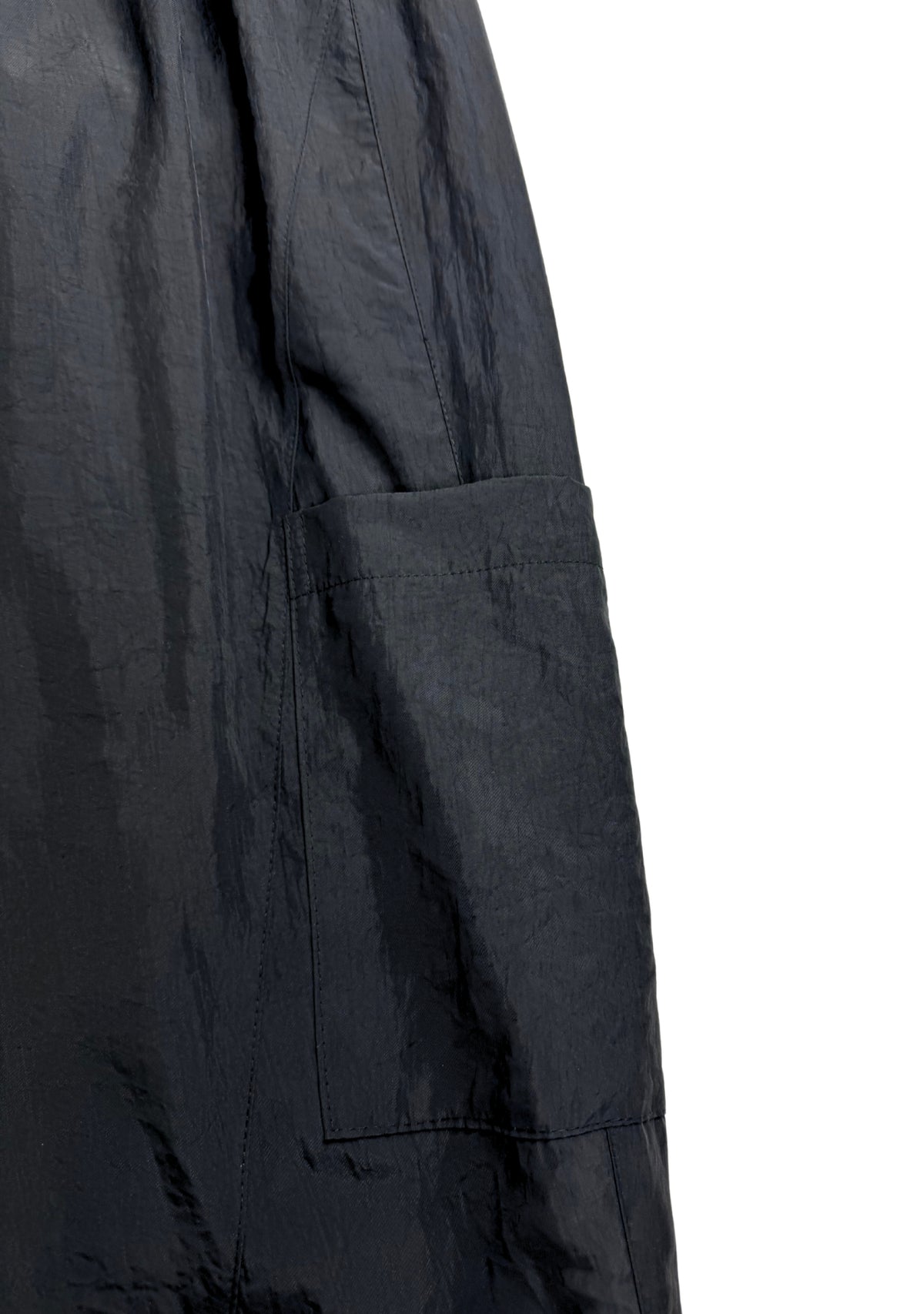 BLACK PARACHUTE PANTS