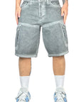 WASHED GREY SHORTS