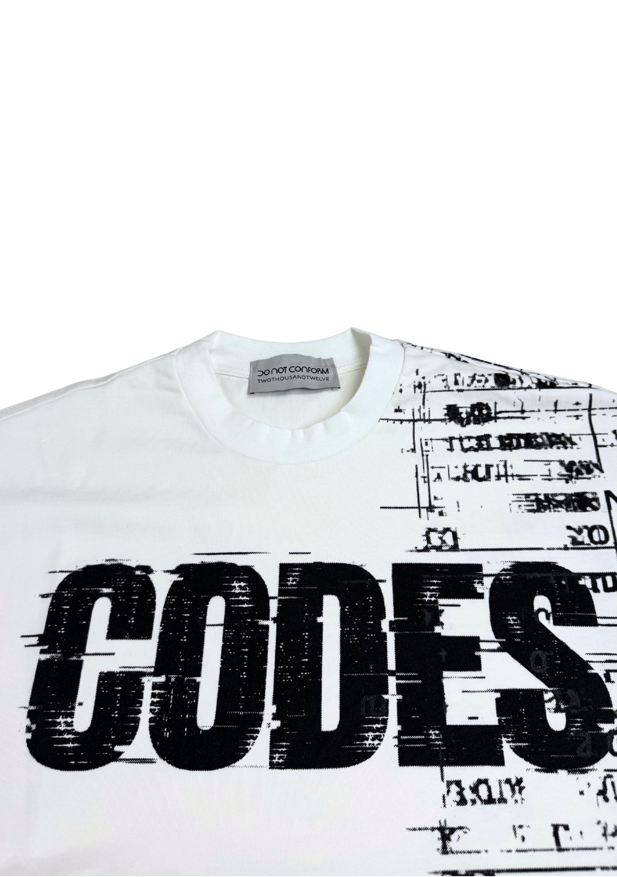 CODES WHITE TEE