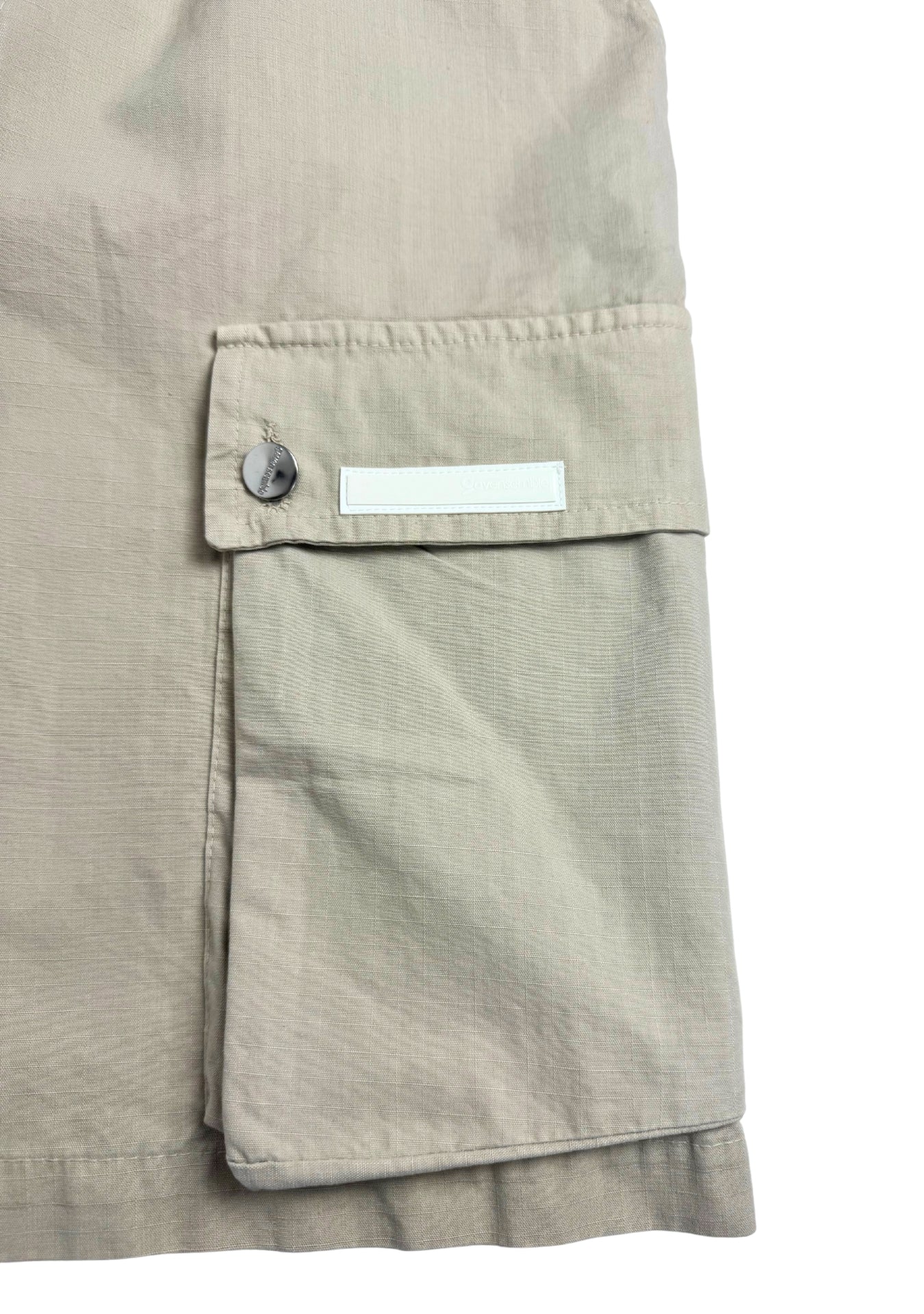BEIGE RIPSTOP SHORTS