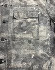 CAMO BLACK OVER SHIRT