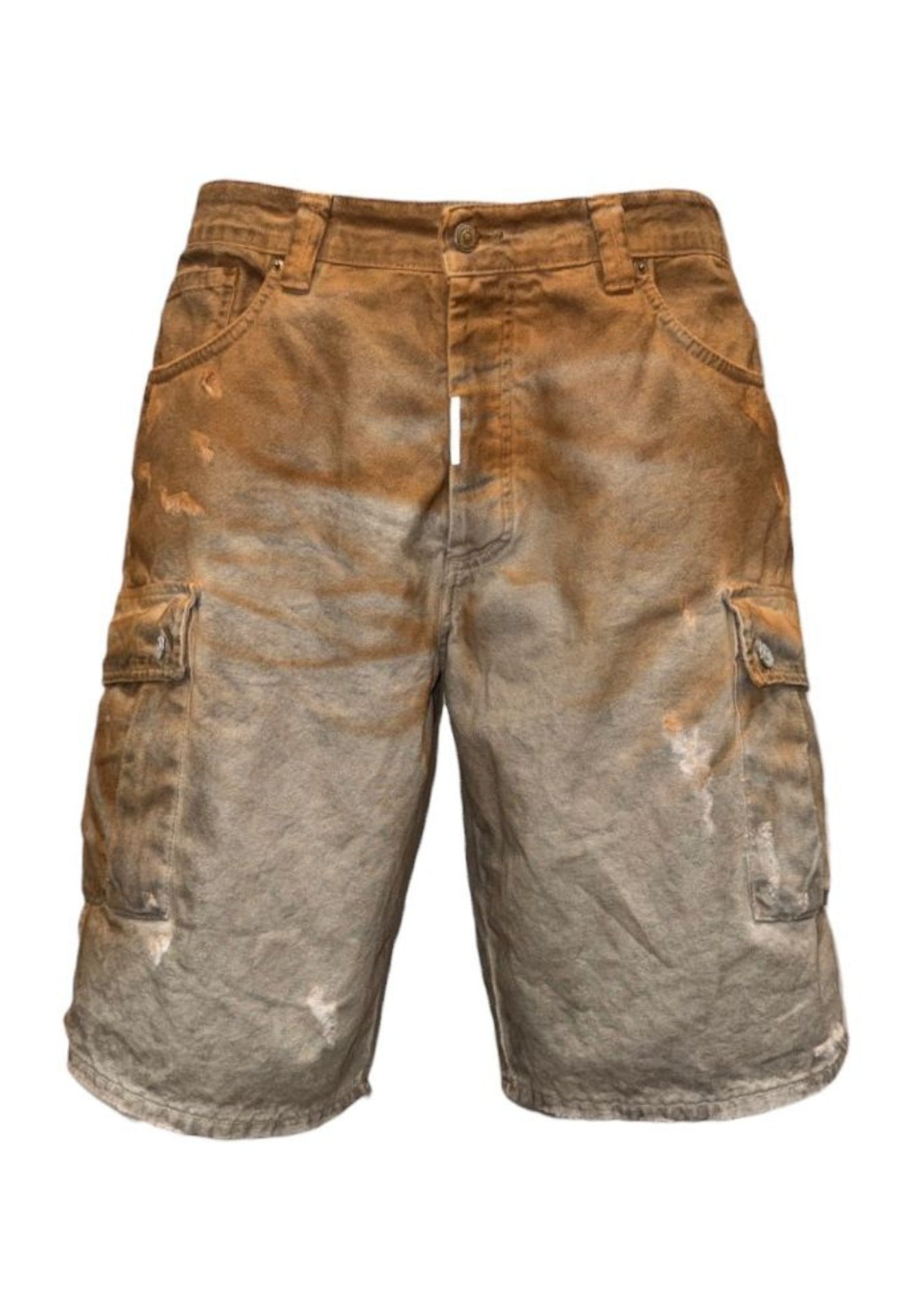 LIGHT BEIGE CARGO SOILED ORANGE