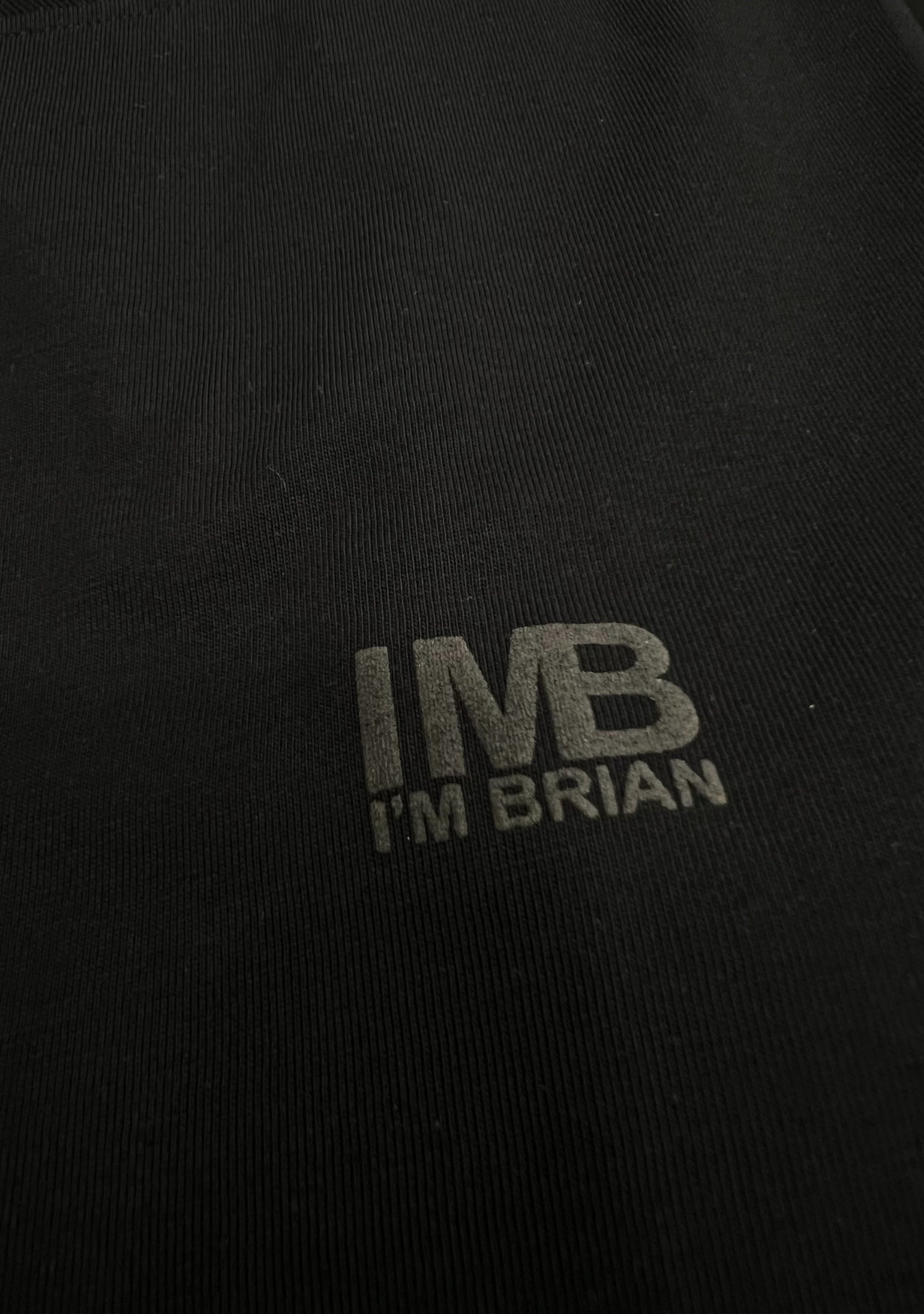 IMB BLACK OVERSIZE TEE