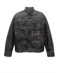 CAMO BLACK OVER SHIRT