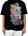 BLACK TEE MULTI-PATCH