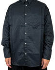 MINIMAL BLACK SHIRT WITH POCKET