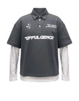IRON DOUBLE SLEEVED POLO