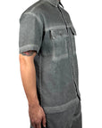 WASHED GREY SHIRT