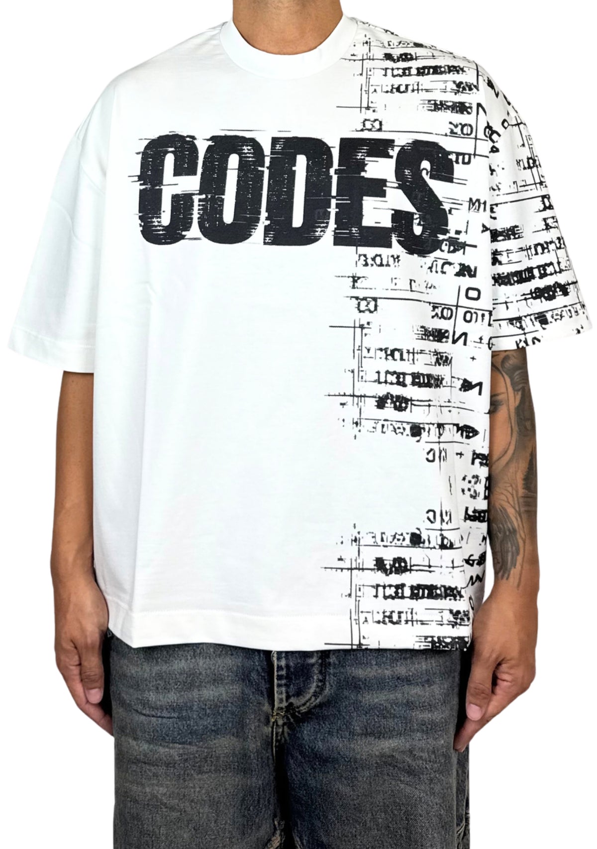 CODES WHITE TEE
