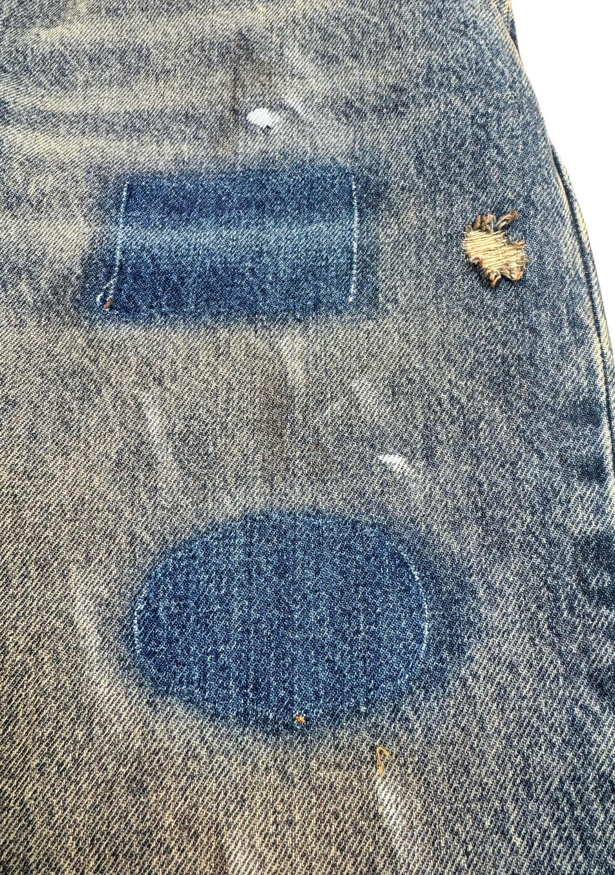 BLUE BAGGY SPRAY BRICK - REMOVE PATCH