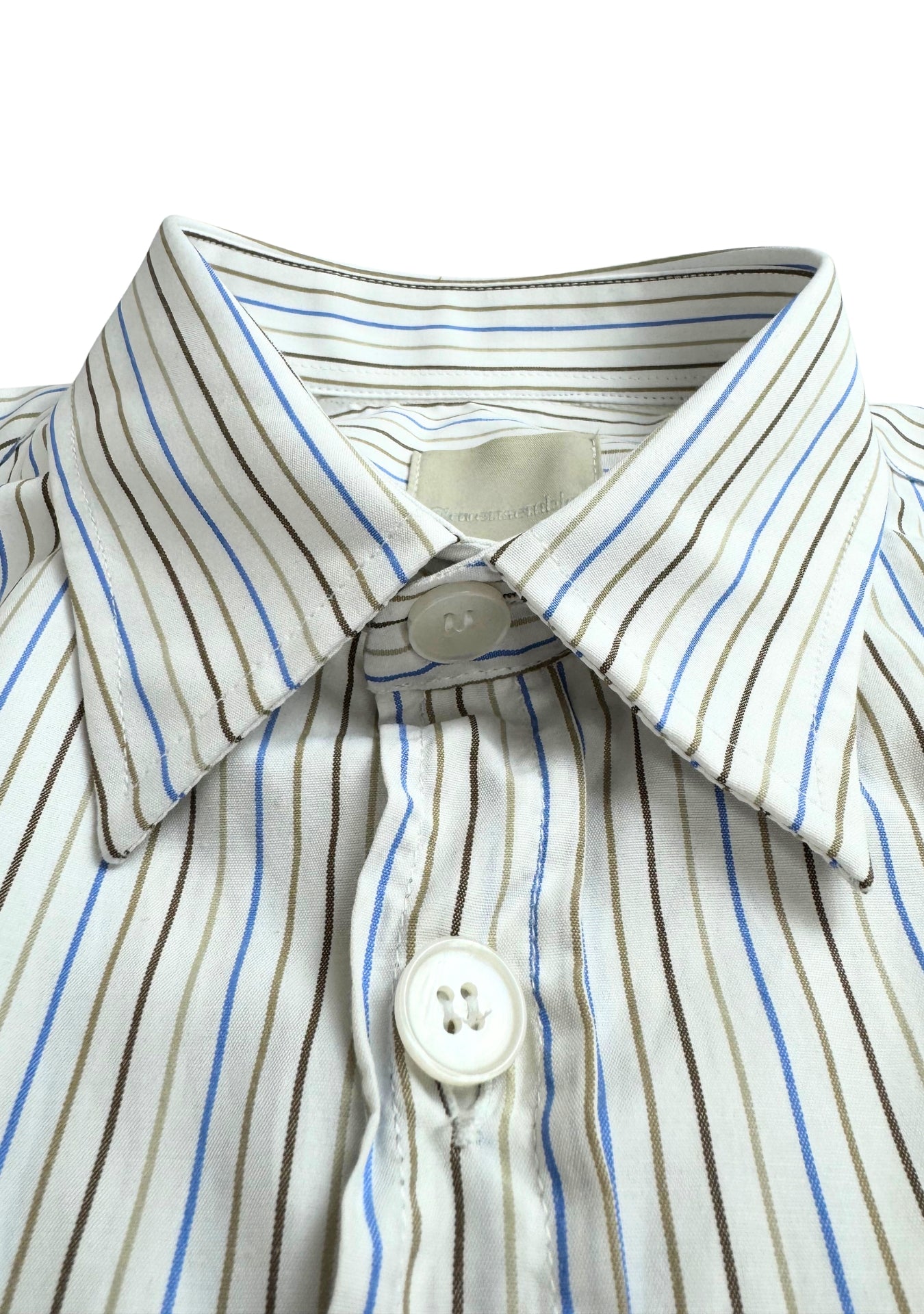 WHITE MONO LINE CLASSIC SHIRT