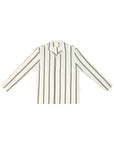 BLACK VERTICAL STRIPE SHIRT