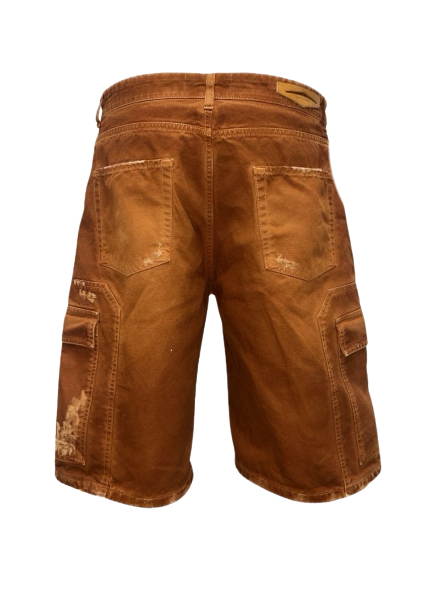 SHORTS CARGO RUST PIGMENTED TRANSPARENT