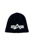 FLUFFY BEANIE BLACK