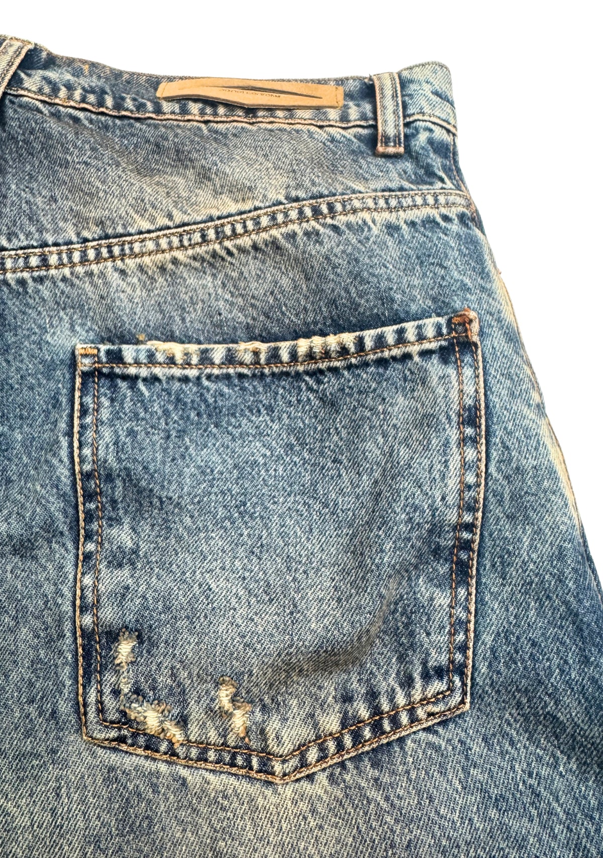 BLUE BAGGY SPRAY BRICK - REMOVE PATCH