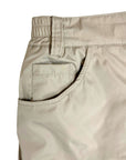 BEIGE NYLON PENCE PANTS