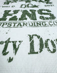 DOUBLE LAYER WAFFLE WHITE TEE