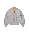 MA-1 HERITAGE BOMBER JACKET SILVER