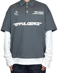 IRON DOUBLE SLEEVED POLO