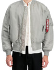 MA-1 HERITAGE BOMBER JACKET SILVER