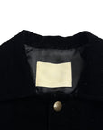 BLACK WORKED CROSTA JACKET