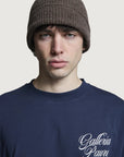 COSTA OVERSIZED T-SHIRT GALLERIA CORSIVO DARK BLUE