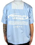 LIGHT BLUE EMERVEILLEZ LE MONDE SHIRT