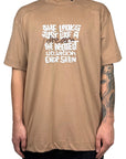 JUST LIKE DREAM CAMEL TEE