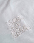 LONG SLEEVE WHITE OVERTHINING