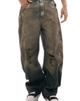 SAND STORM WASH WIDE FIT DENIM