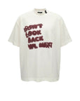 LOOK BACK WHITE TEE