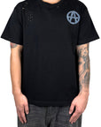ANARCHY T-SHIRT WASHED BLACK