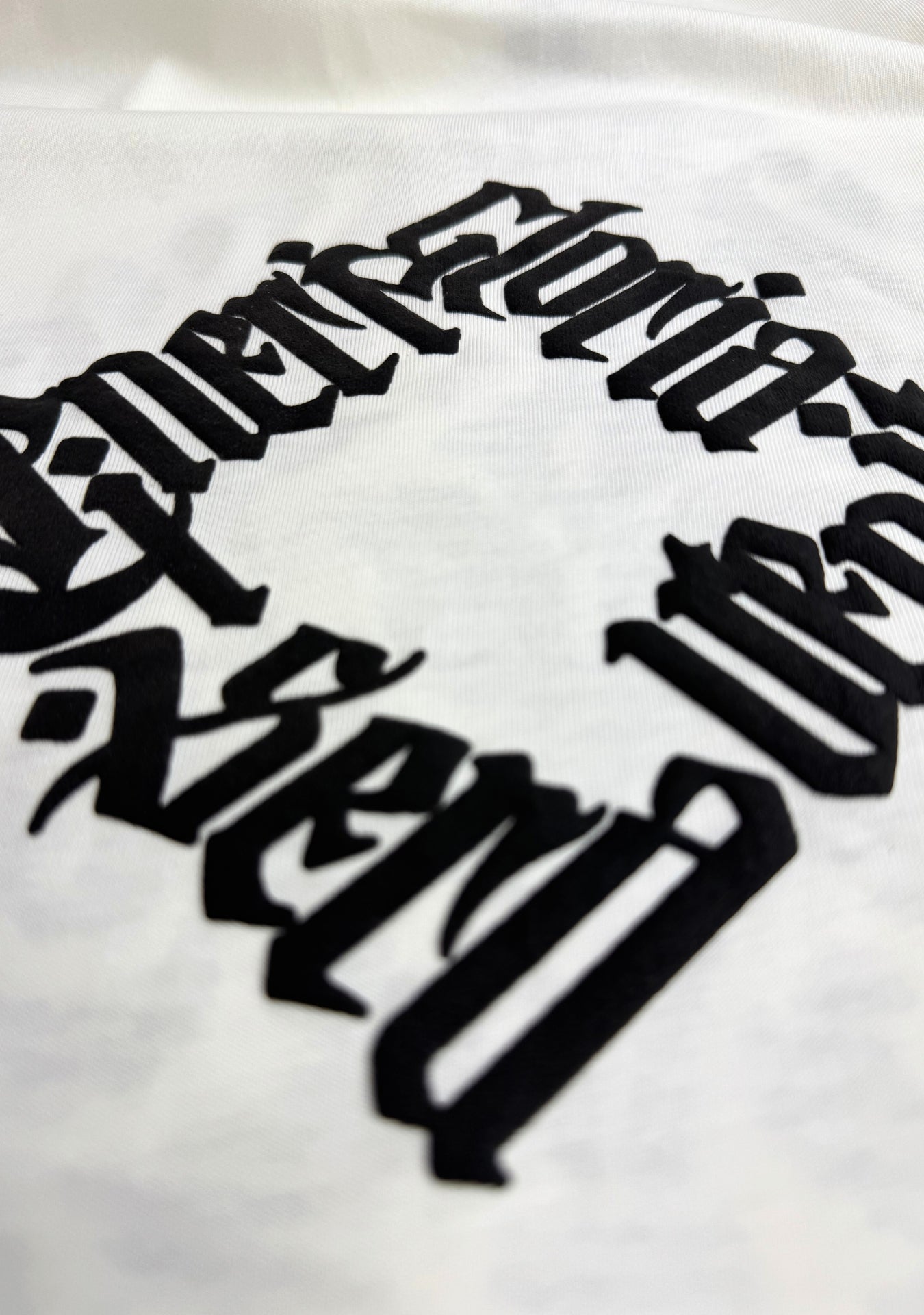 WHITE LONG SLEEVE PRINT ALL SIDES