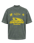 OVERDRIVE WASHED TEE GREEN