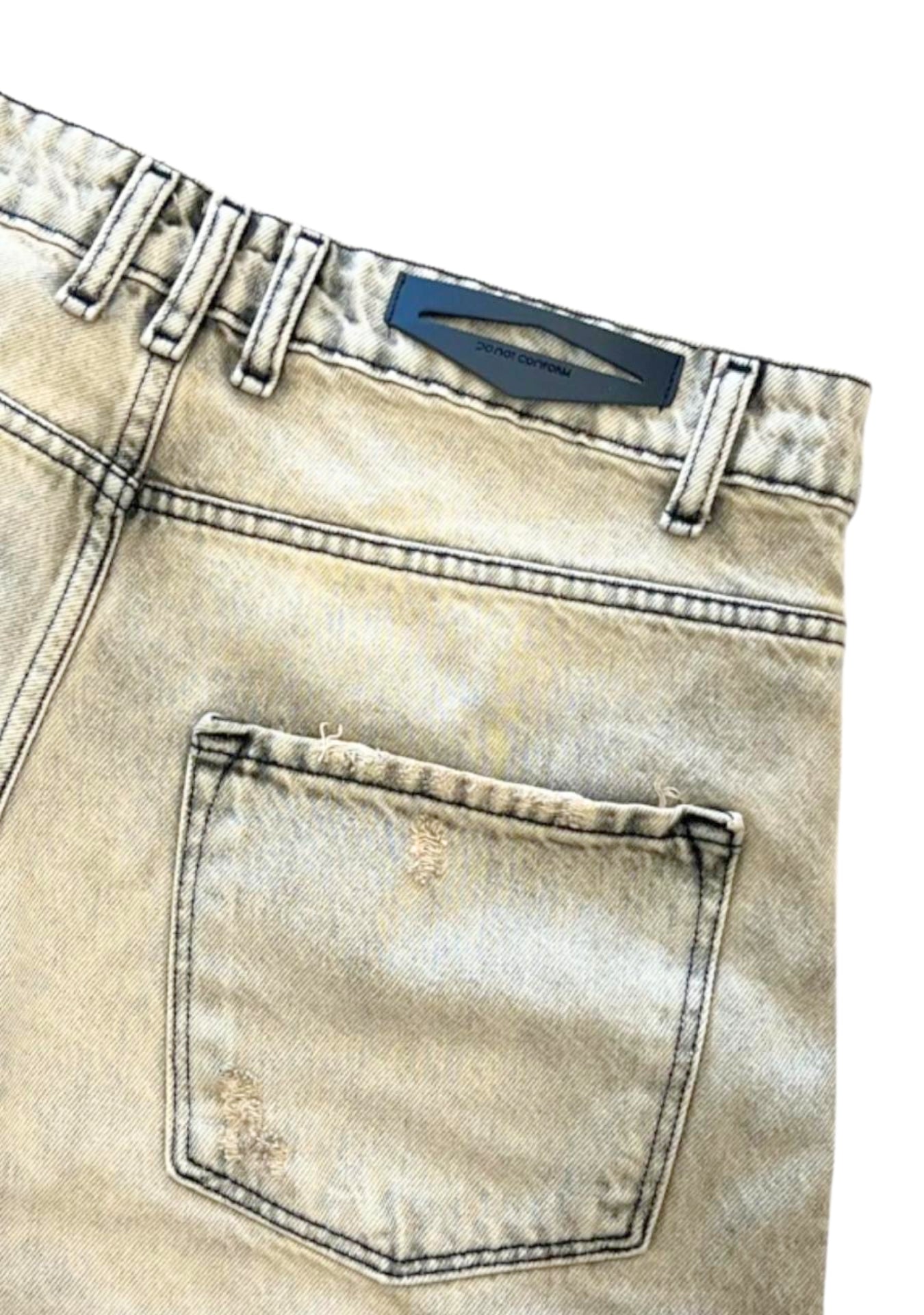 MARBLED GREY SHORTS