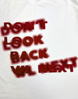 LOOK BACK WHITE TEE