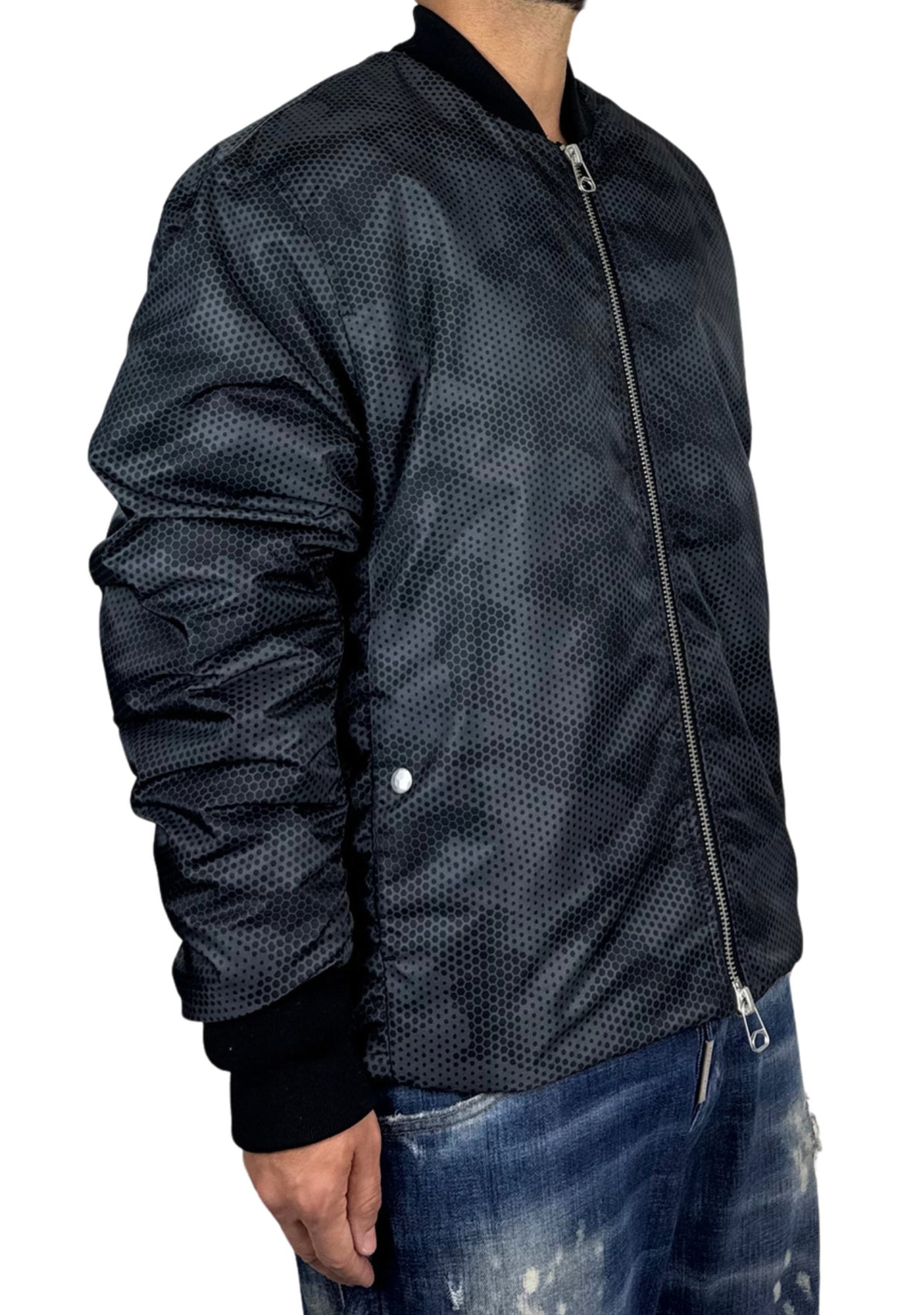 PRINT MINIMAL BOMBER