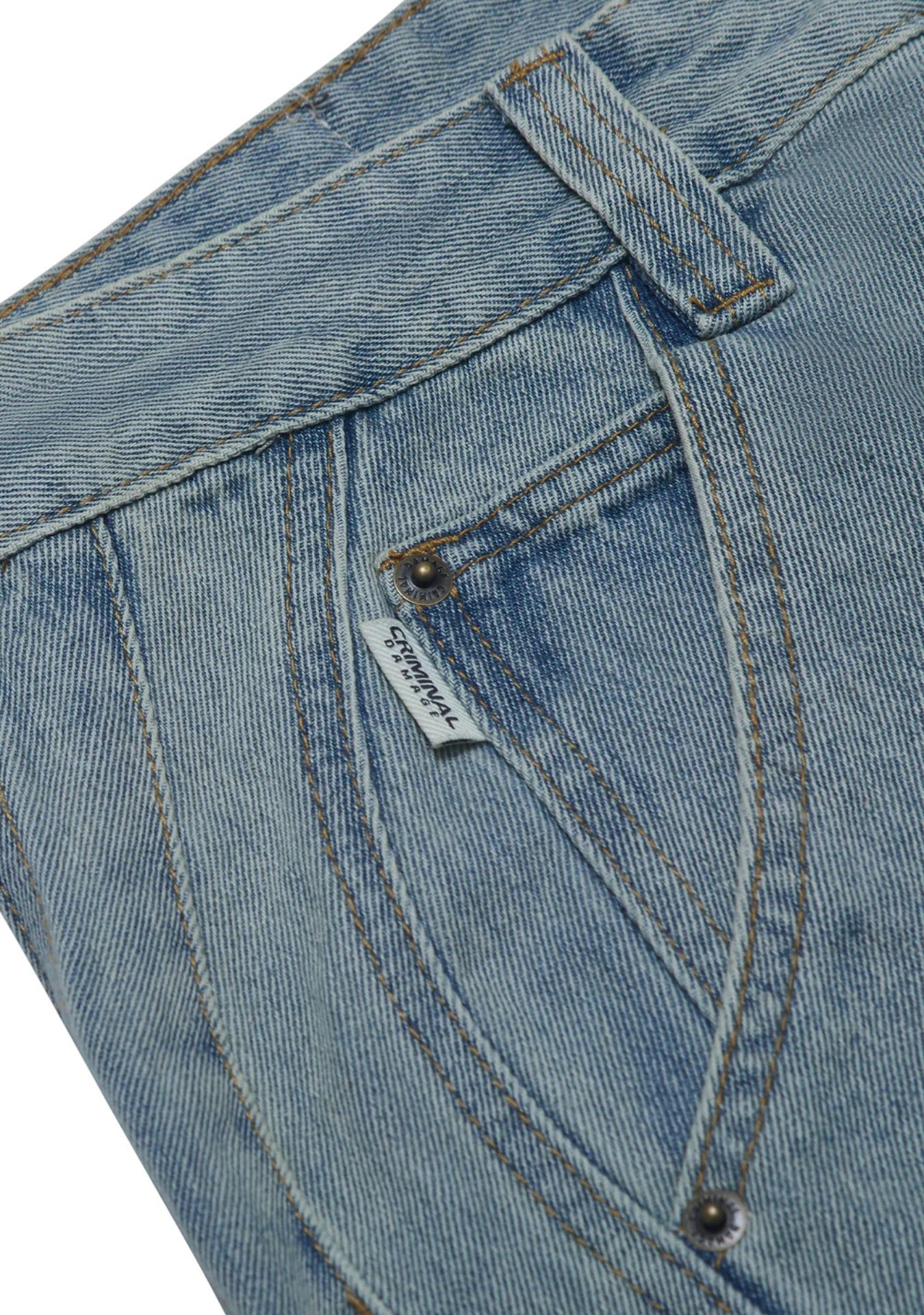 WAVY DENIM PANT