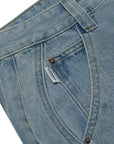WAVY DENIM PANT