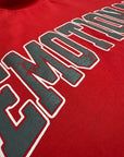 RED TEE DOUBLE PRINT EMO.T.RUST