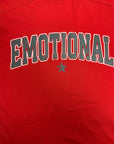 RED TEE DOUBLE PRINT EMO.T.RUST