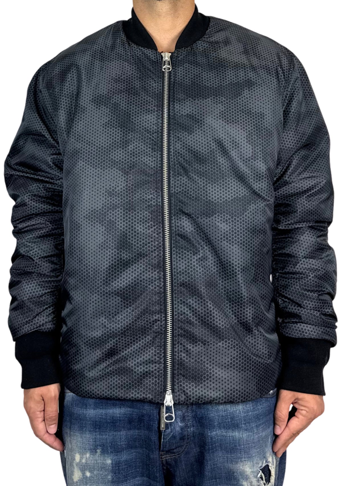 PRINT MINIMAL BOMBER