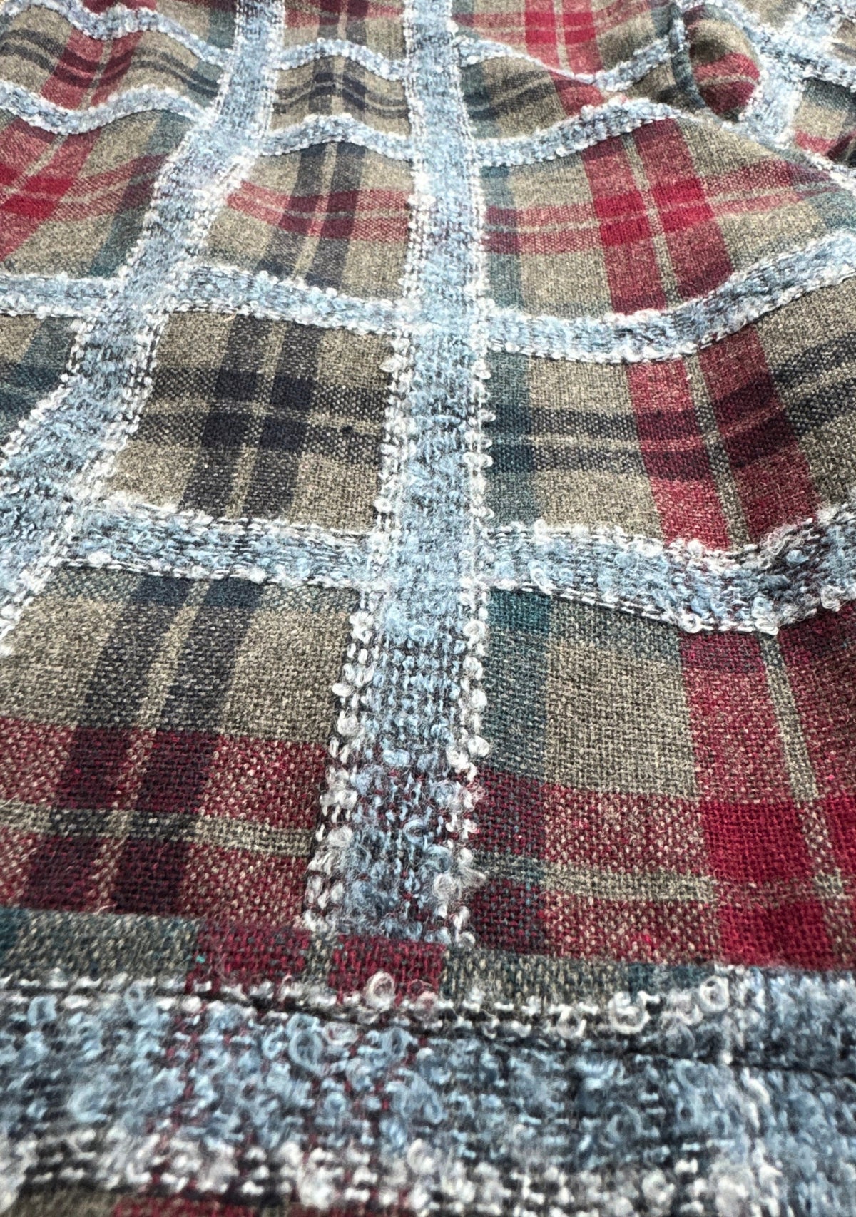 CHECK FLANNEL HOODIE