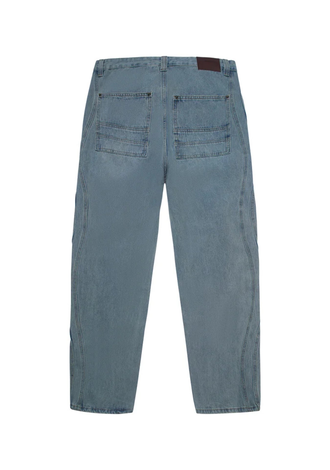 WAVY DENIM PANT