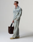 WAVY DENIM PANT